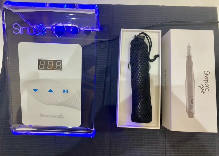 Dermografo para fazer micro lábial e sobrancelhas