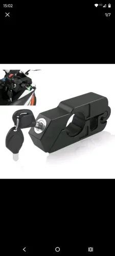 TRAVA DE MANETE PARA MOTO E BIKE ELÉTRICA. ENTREGAMOS EM VILA VELHA 
