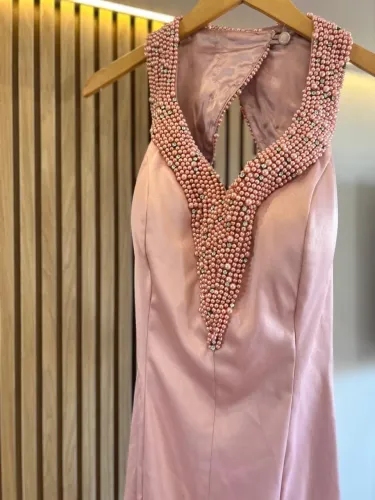 Vestido madrinha ou festa Rose / Rosa