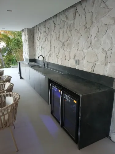 Instalação de bancadas