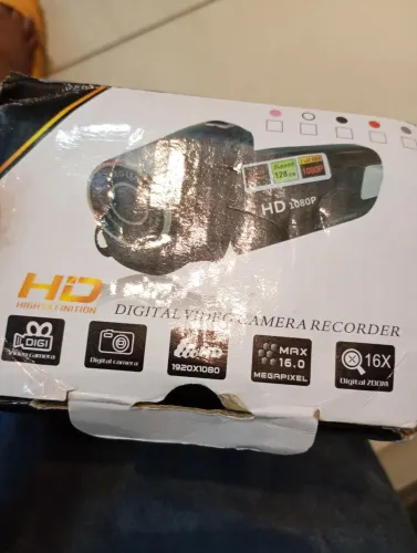 Câmera de vídeo HD 1080P