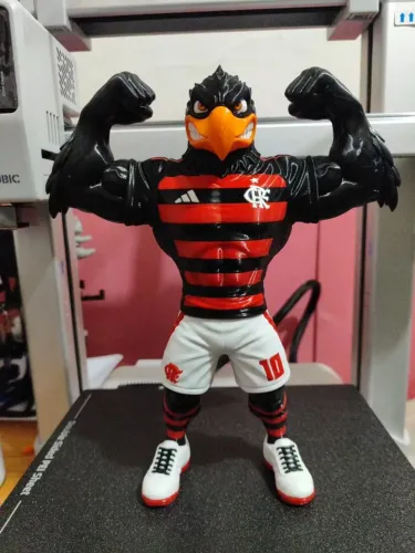 Mascote do Flamengo Imprensão 3D