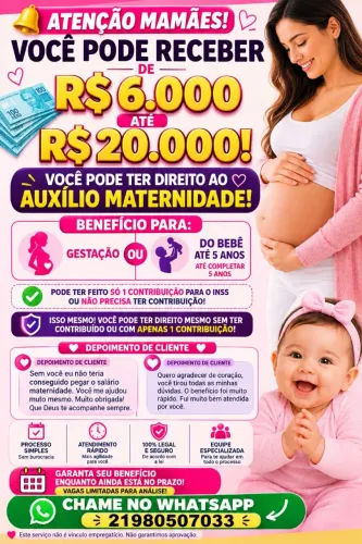 Auxilio maternidade