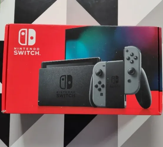 Nintendo switch v2 desbloqueado 128gb com nfe e garantia faço envio