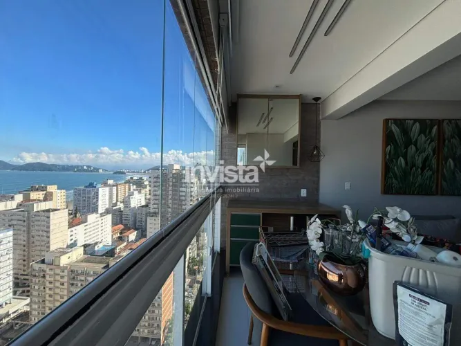 Apartamento de 3 Quartos Mobiliado e Vista Mar no Embaré!