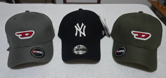 Bonés da Diesel e New York 