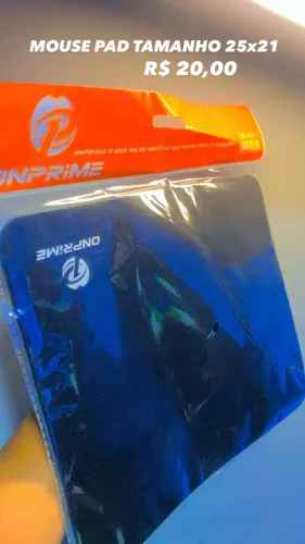 Mouse pad tamanho 25x21 preto