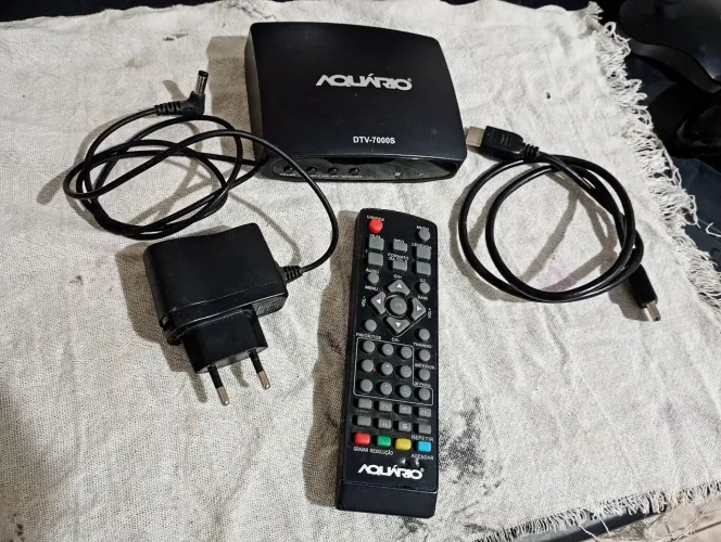  Conversor Digital Aquário Completo HDMI + Controle Funcionando R$70