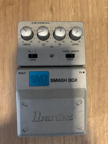 Pedal guitarra Ibanez SM7 Smash Box Distortion Original