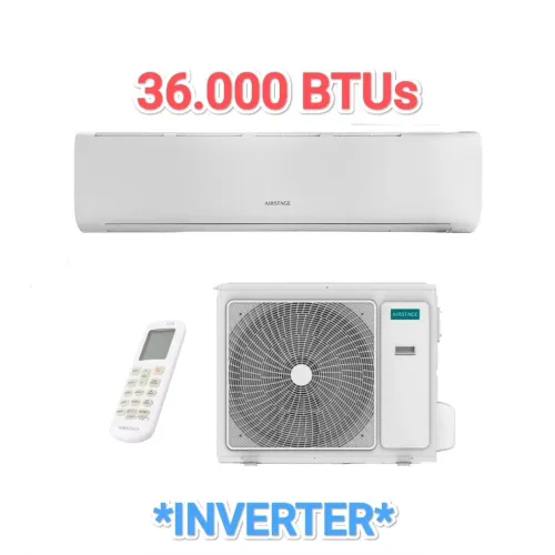Ar Split Fujistu 36000 BTUs+ Nota + Garantia + Cartão 12x