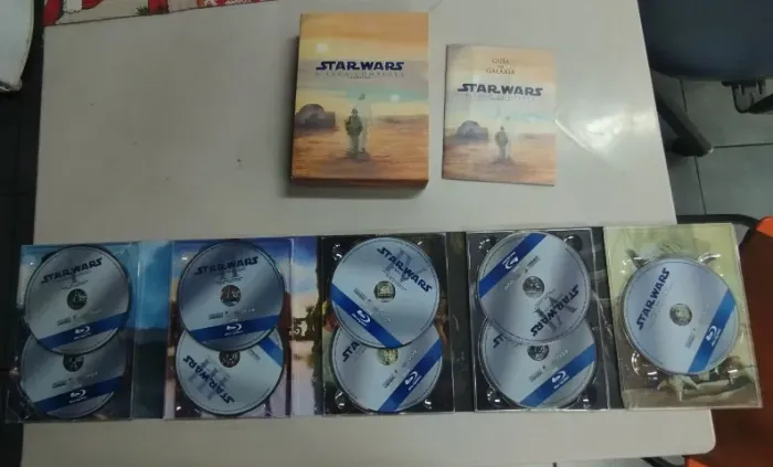 Star Wars Saga completa. (Blue-ray disc)