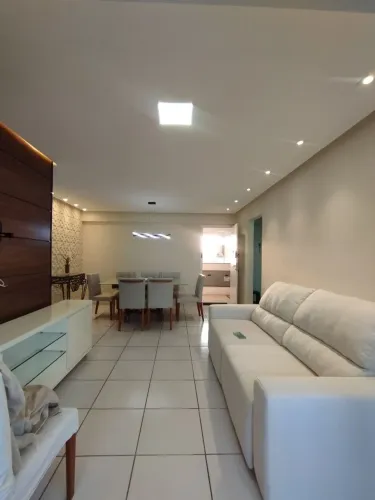Apartamento na Ponta D'Areia, Nascente, Mobiliado, Projetado, Climatizado