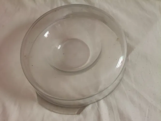 Forma de pudim e bolo de vidro marinex para forno e microondas