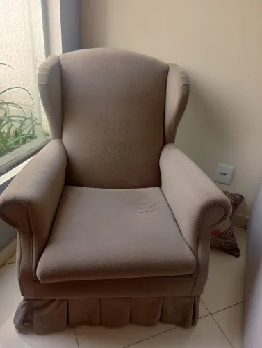 Poltrona confortável para sala, quarto