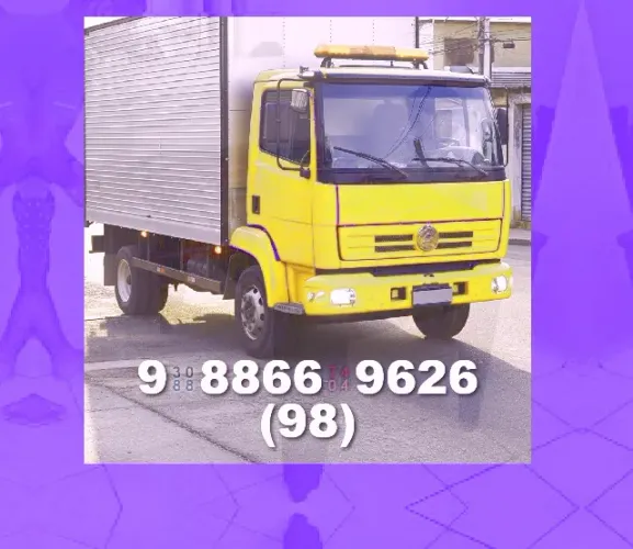 Frete + transporte + mudanças + segurança + com + caminhão + baú!