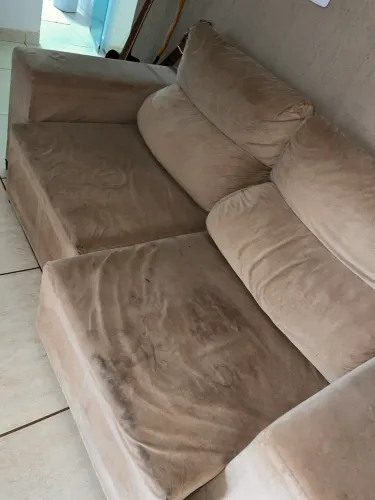 sofá usado
