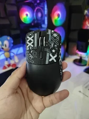 Mouse Attack Shark R1 Tri-Mode Preto NOVO