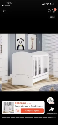 Berço / Mini cama infantil
