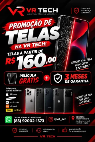 Assistência Técnica de Celulares | VR TECH - Atendimento a Domicílio