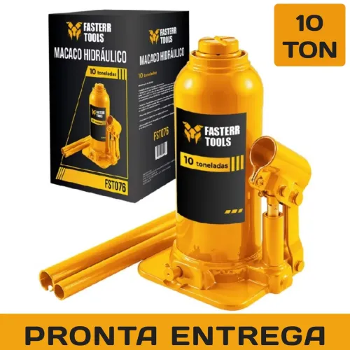 MACACO HIDRÁULICO 10 TONELADAS  - FASTER TOOLS
