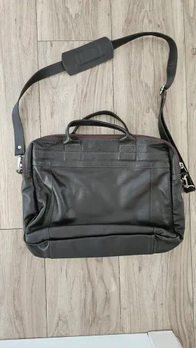 Bolsa couro legítimo McBenett nova