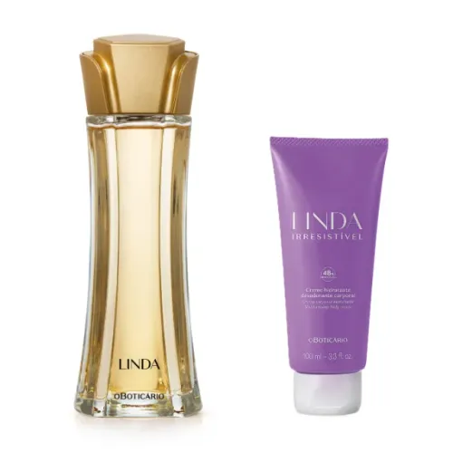 Combo Linda O Boticário Perfume + Hidratante