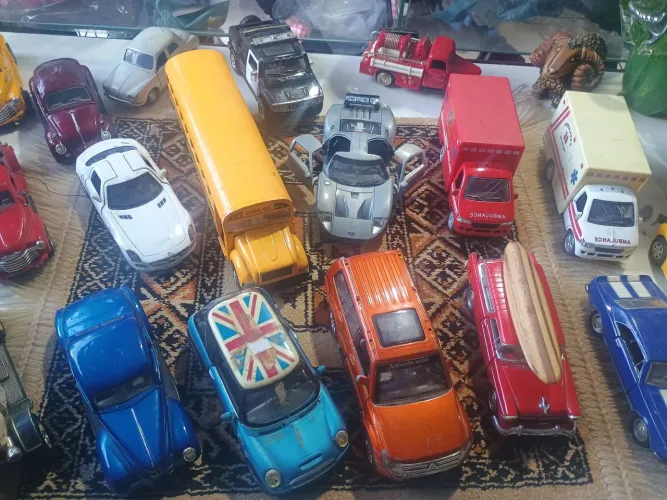 Lote de carrinhos