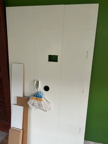 Doa-se painel de tv branco