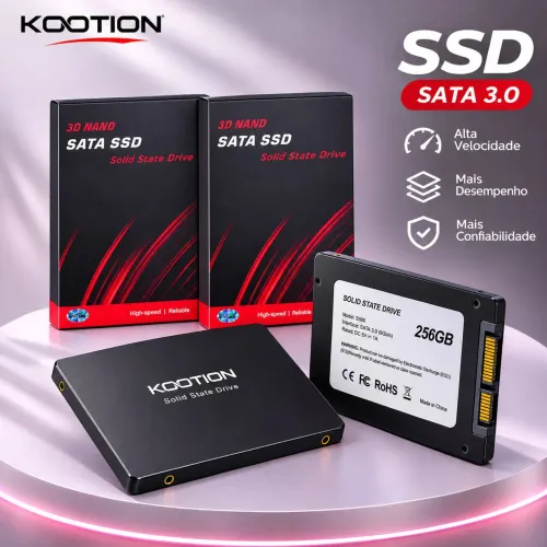 SSD sata 256gb novo