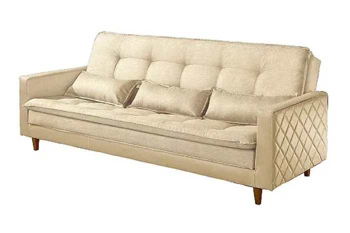 SOFA CAMA SF.5820 VIENA LINHO BEGE r76