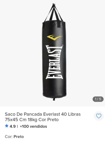 Saco de Boxe