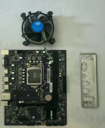 Kit Completo Processador, Placa-Mãe e Cooler usados
