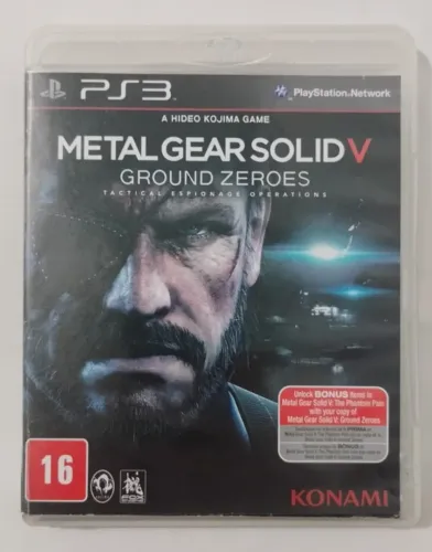Metal Gear Solid V Ground Zeroes PS3