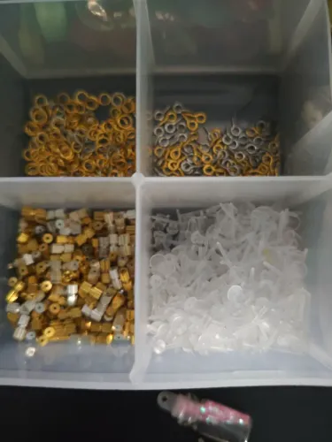Kit Lote Material Para Montagem De Bijuterias E Brincos (recheado)