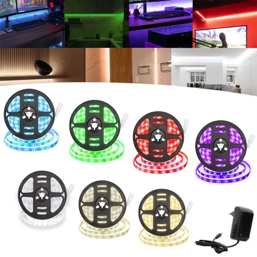 Fitas de LED 5 metros Coloridas para Decoração