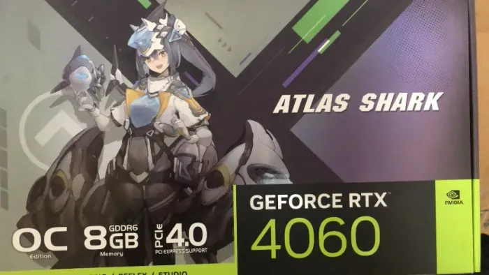 Placa de vídeo ASUS NIVIDIA GEFORCE RTX 4060 8Gb Triple FAN