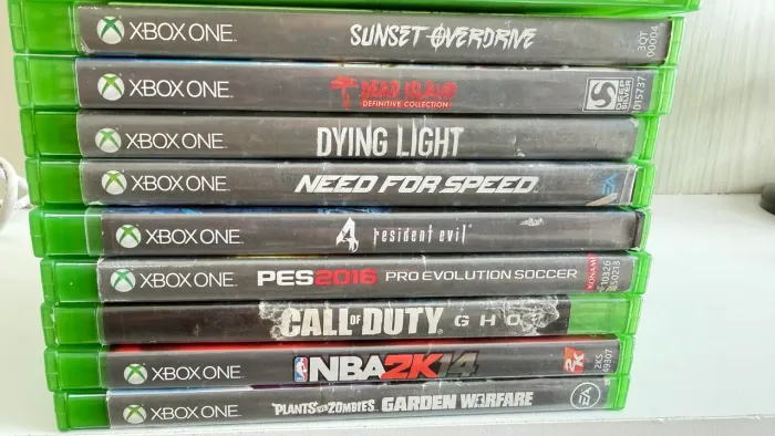 Jogos fisico do Xbox one