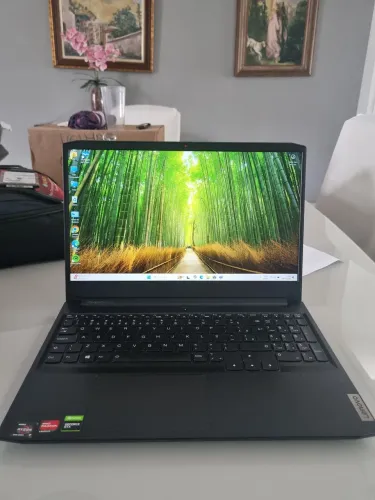 Notebook Lenovo ideapad GerminG Ryzen 7 16Gb. SSD240GB +1HD de 1TB. Placa de vídeo 6Gb 