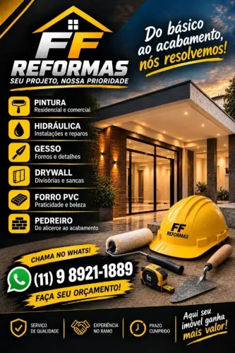 FF Reformas ? Serviços em Geral.