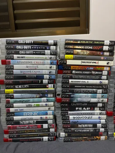 Jogos de PS3 Originais completos!