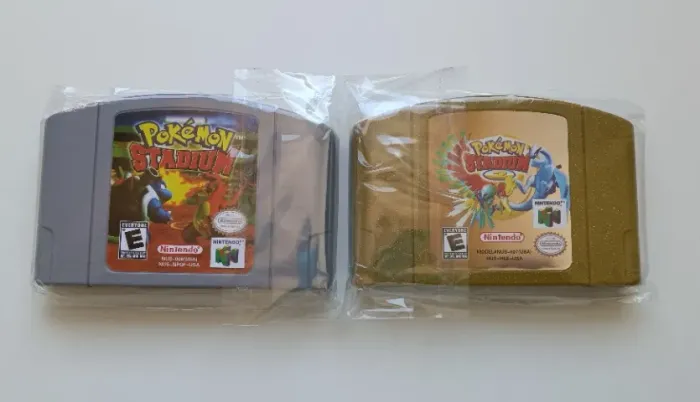 Kit 2  Jogos Pokémon Stadium + Pokemon Stadium 2- N64