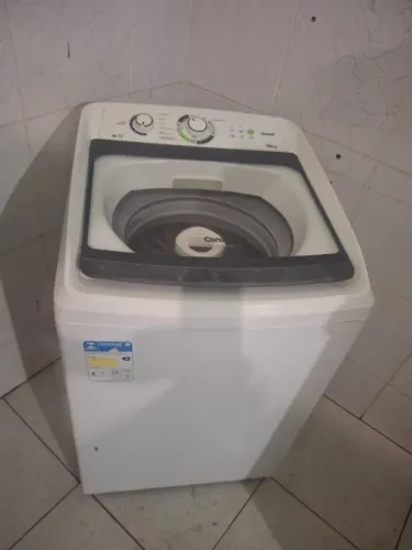 Lavadora Consul 12 kg cesto inox