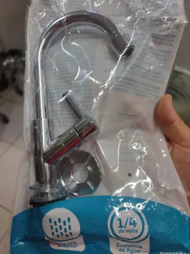 Torneira 1/4 de volta de plástico