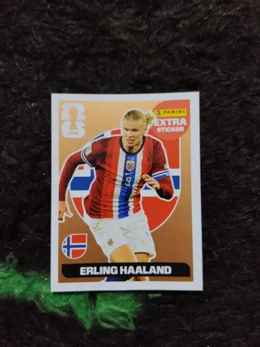 Figurinha Erling Haaland Bronze Original Panini