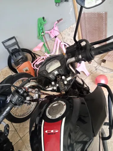 CG TITAN 2021 no ponto de transferir 10.500  