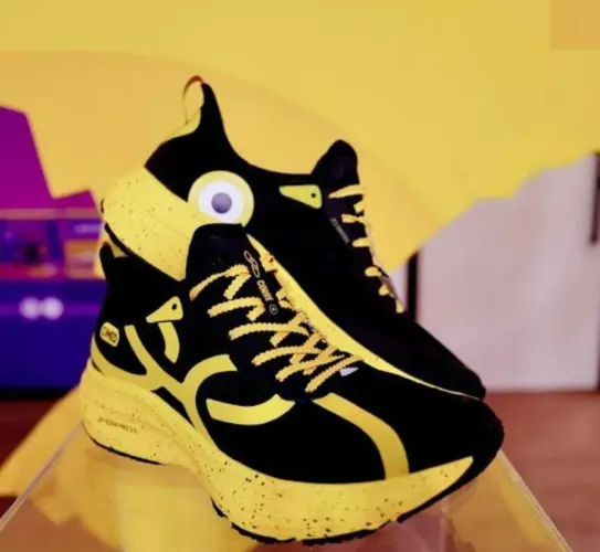 VENDO TENIS CORRE 4 AMARELO E PRETO CIMED