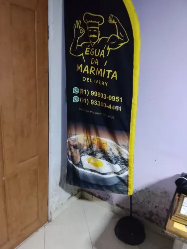 Placa de almoço 
