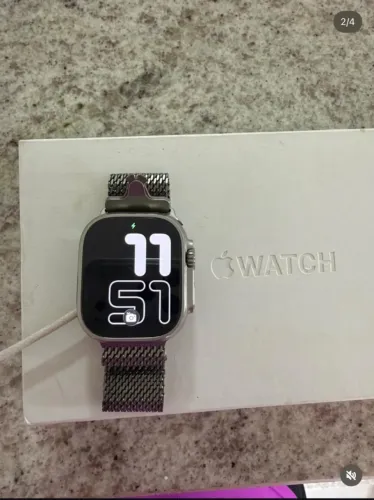 APPLE WATCH ULTRA TITÂNIO 49MM