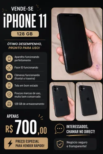 iPhone 11 de 128gb