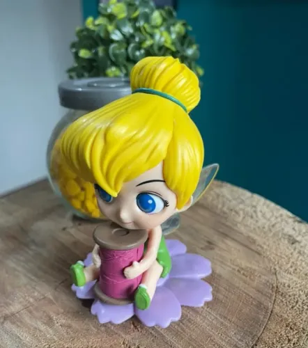 Boneca Princesa Disney Sininho Peter Pan 10cm - Novo